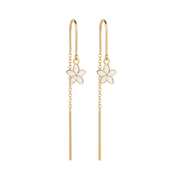 Christina Jewelry & Watches Flower Heaven ørehænger i forgyldt sølv